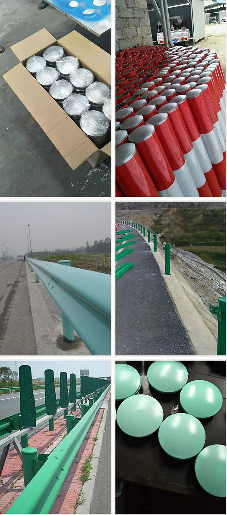 波形护栏立柱盖帽公路警示柱帽
