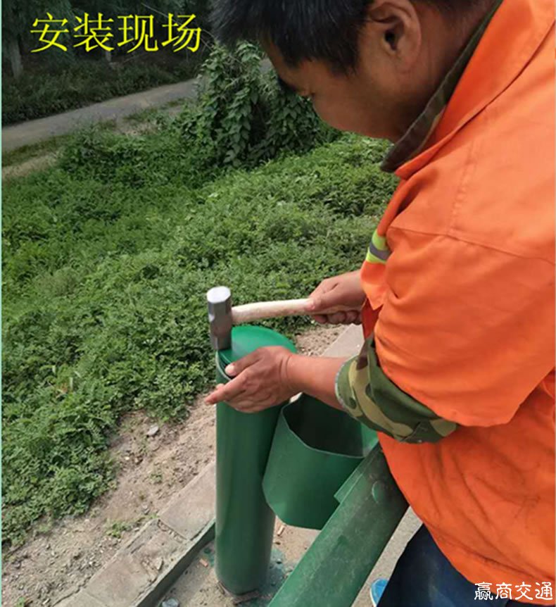 波形护栏 高速护栏橡胶盖帽